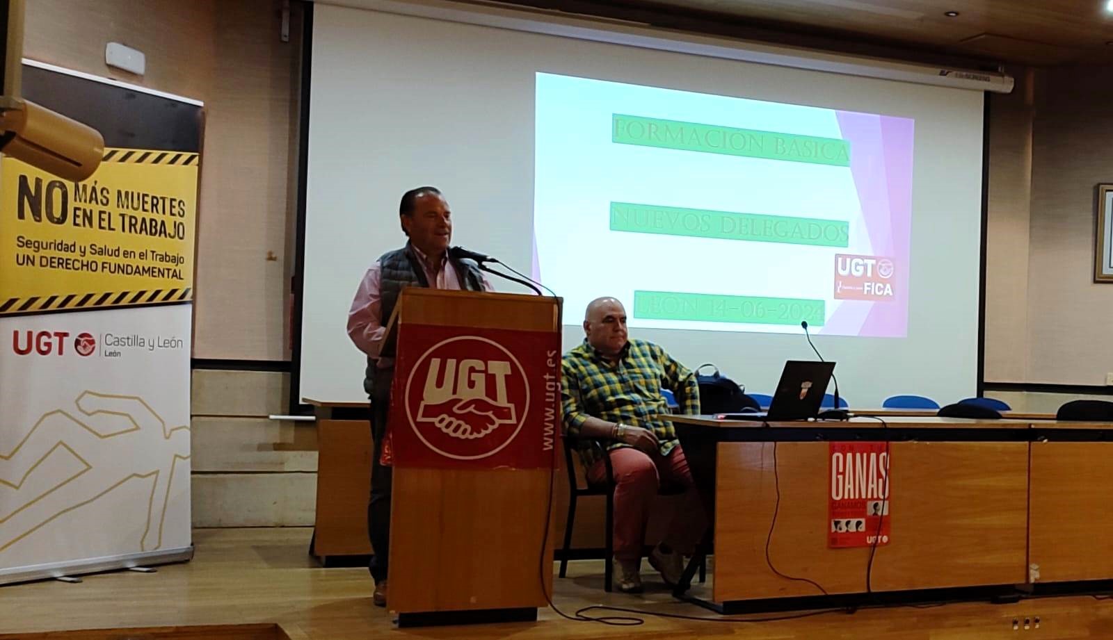 UGT FICA León realiza una jornada formativa sobre las competencias básicas de los representantes legales de los trabajadores