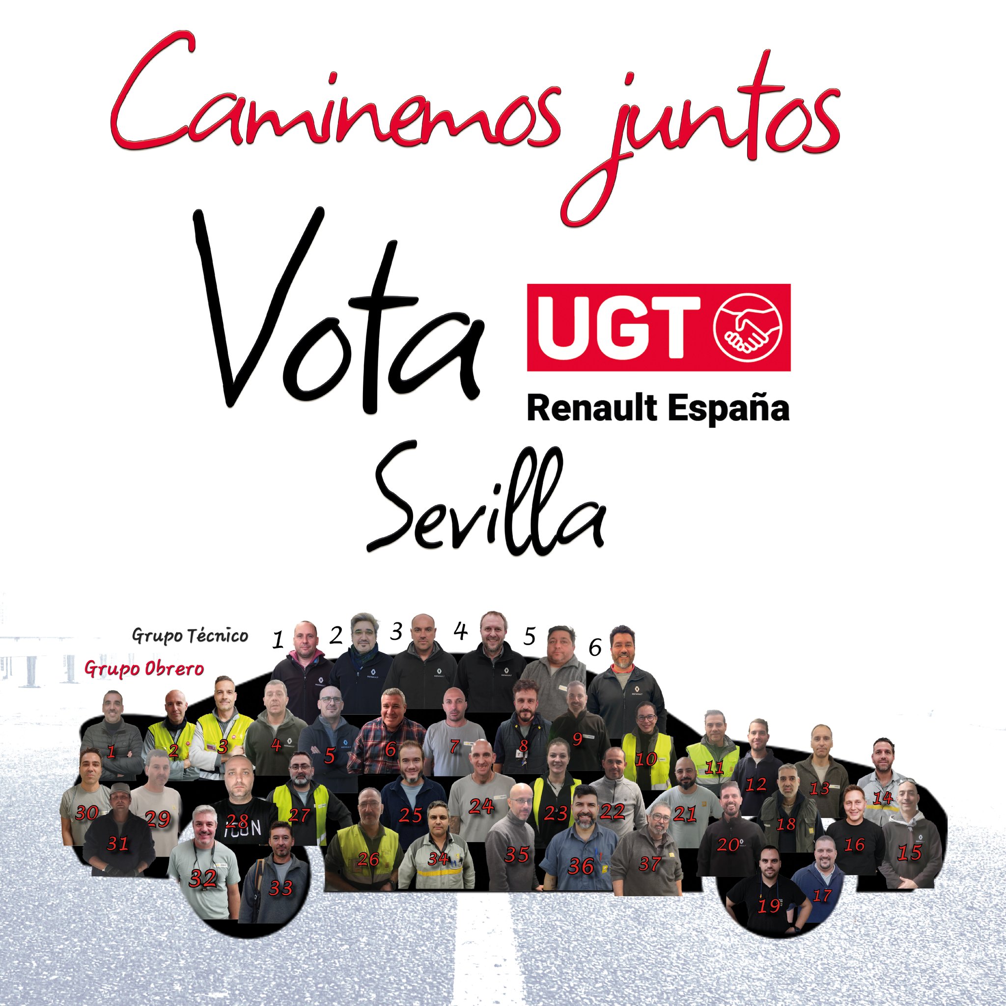 210223Candidatura UGT Renault Sevilla