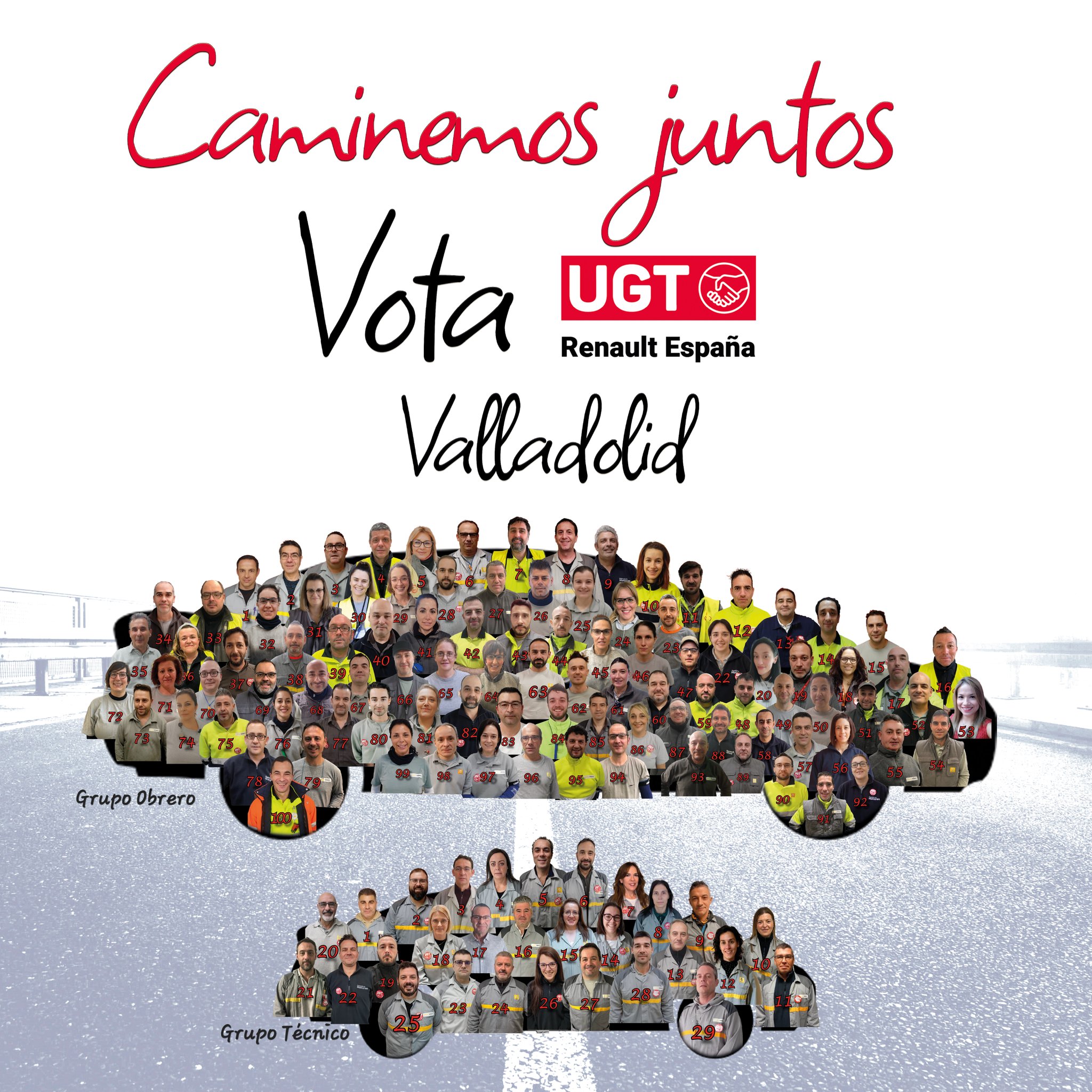 210223 Candidatura UGT Renault Valladolid